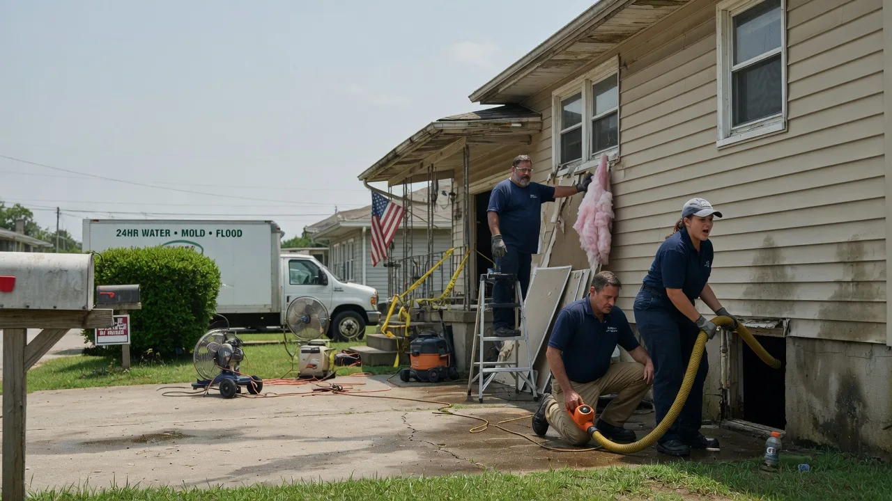 Water Damage Repair in Kingman, KS near me